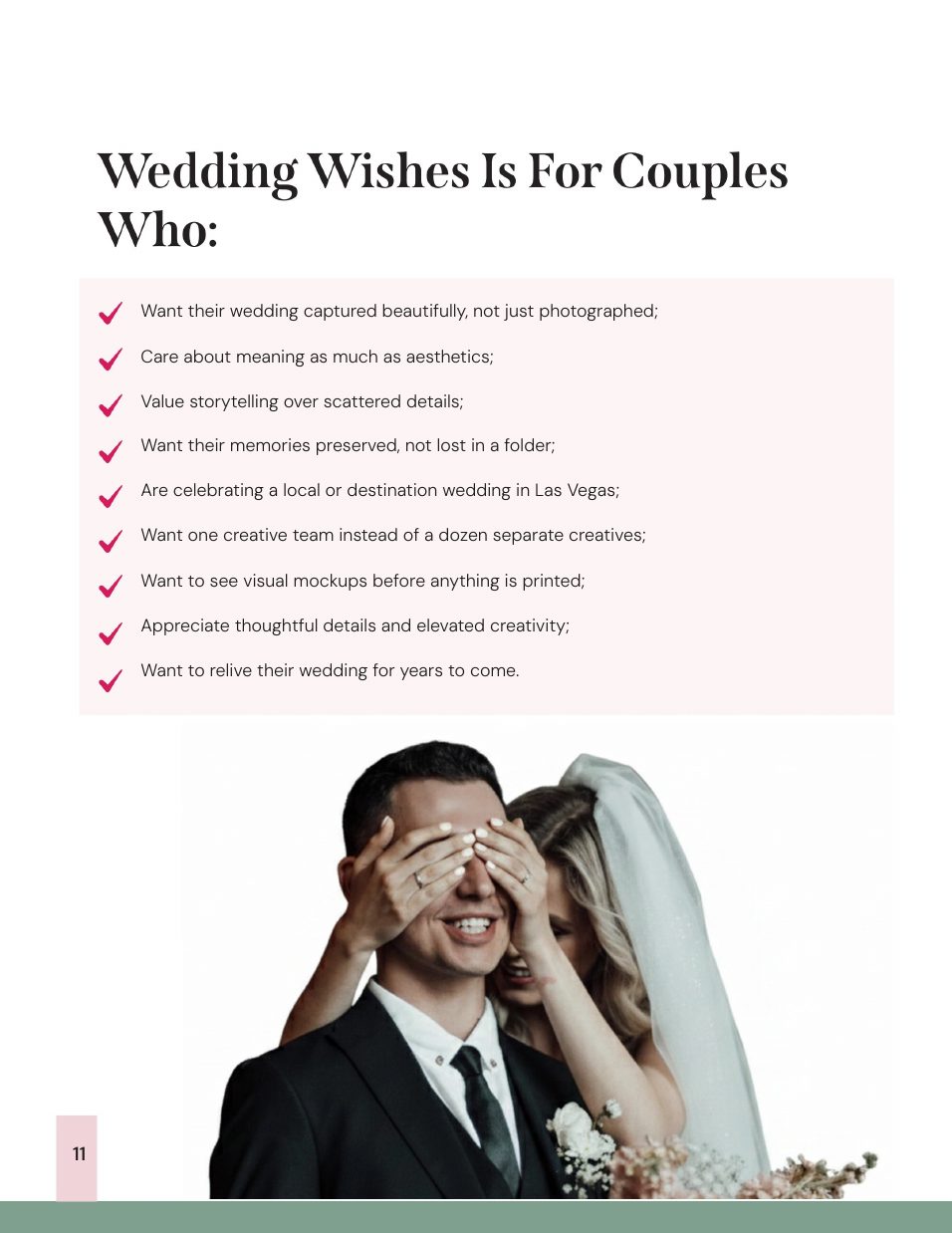 Wedding Wishes media kit, page 12 of 16