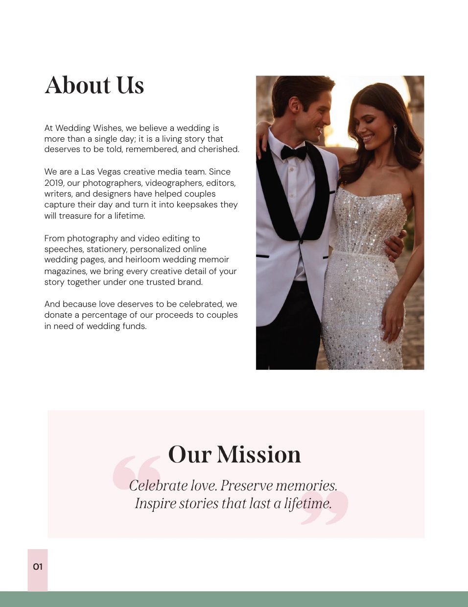 Wedding Wishes media kit, page 2 of 16