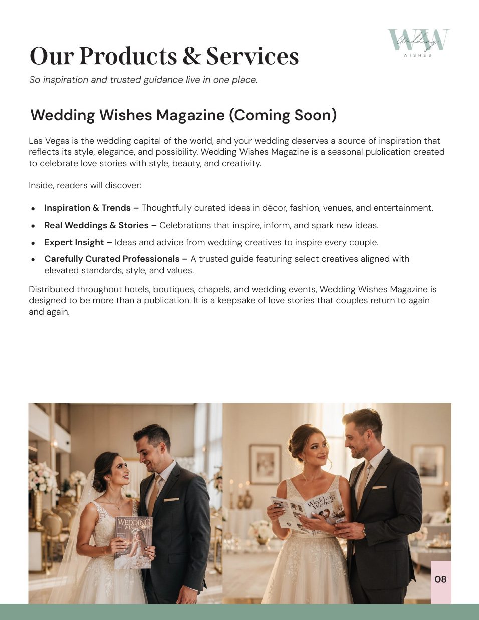 Wedding Wishes media kit, page 9 of 16