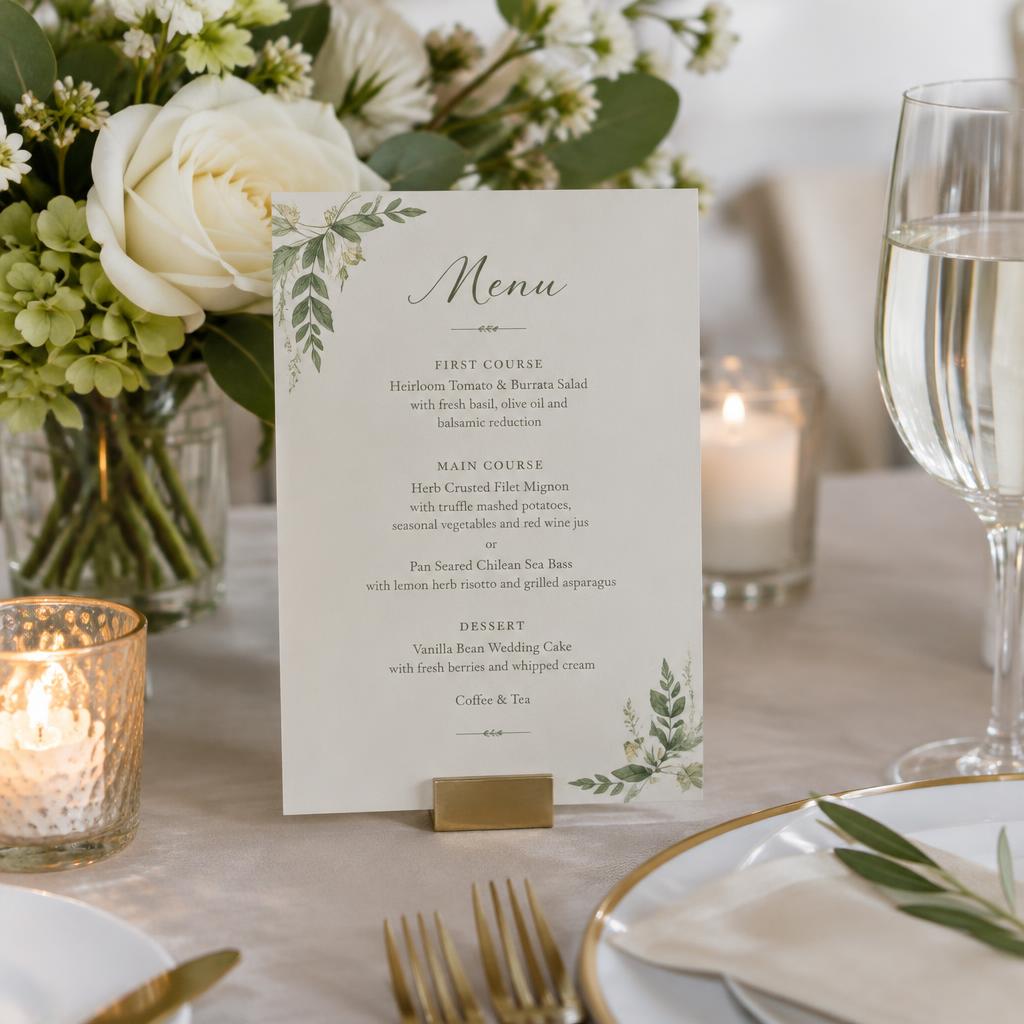Wedding stationery design